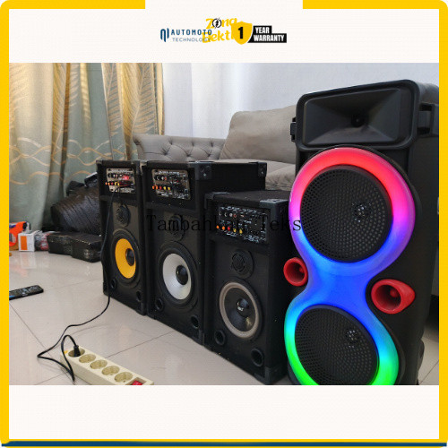 Salon Aktif Subwoofer Bass Bluetooth 12 Inch