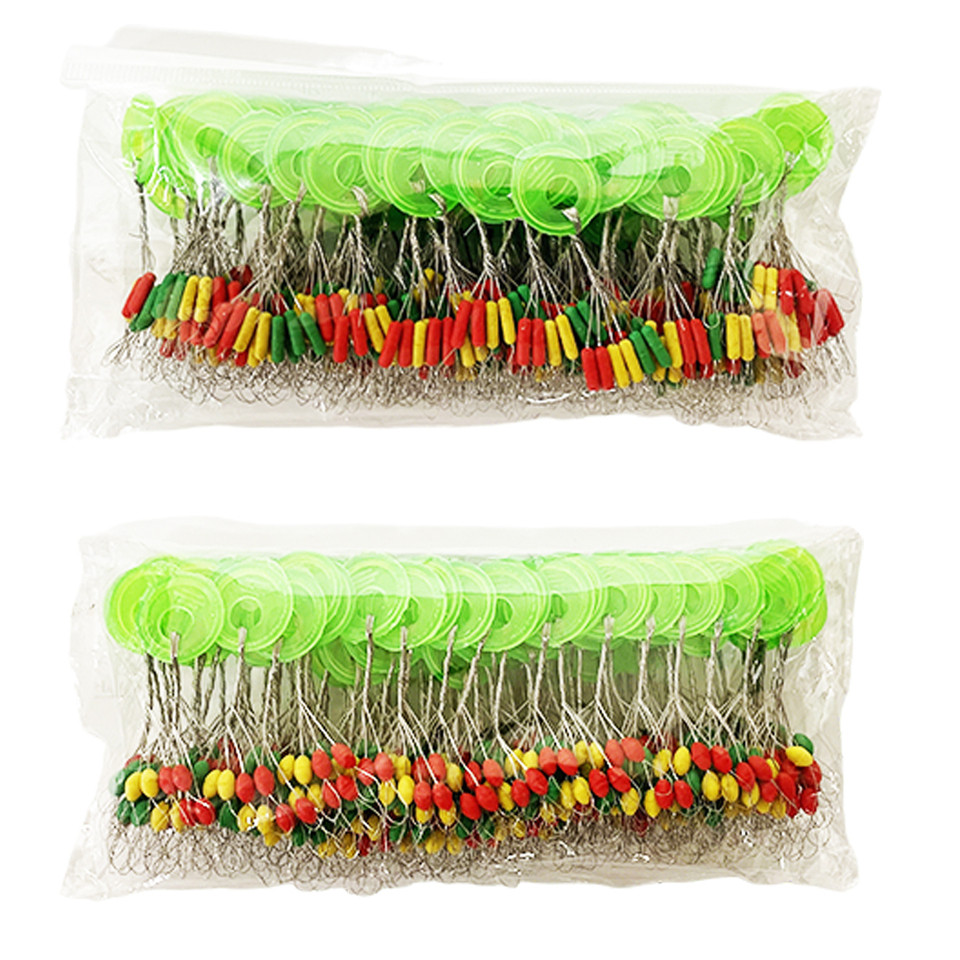600pcs 100 Groups Space beans Fishing Float Fishing Accessories Fishing Goods Fishing Equipment Carp