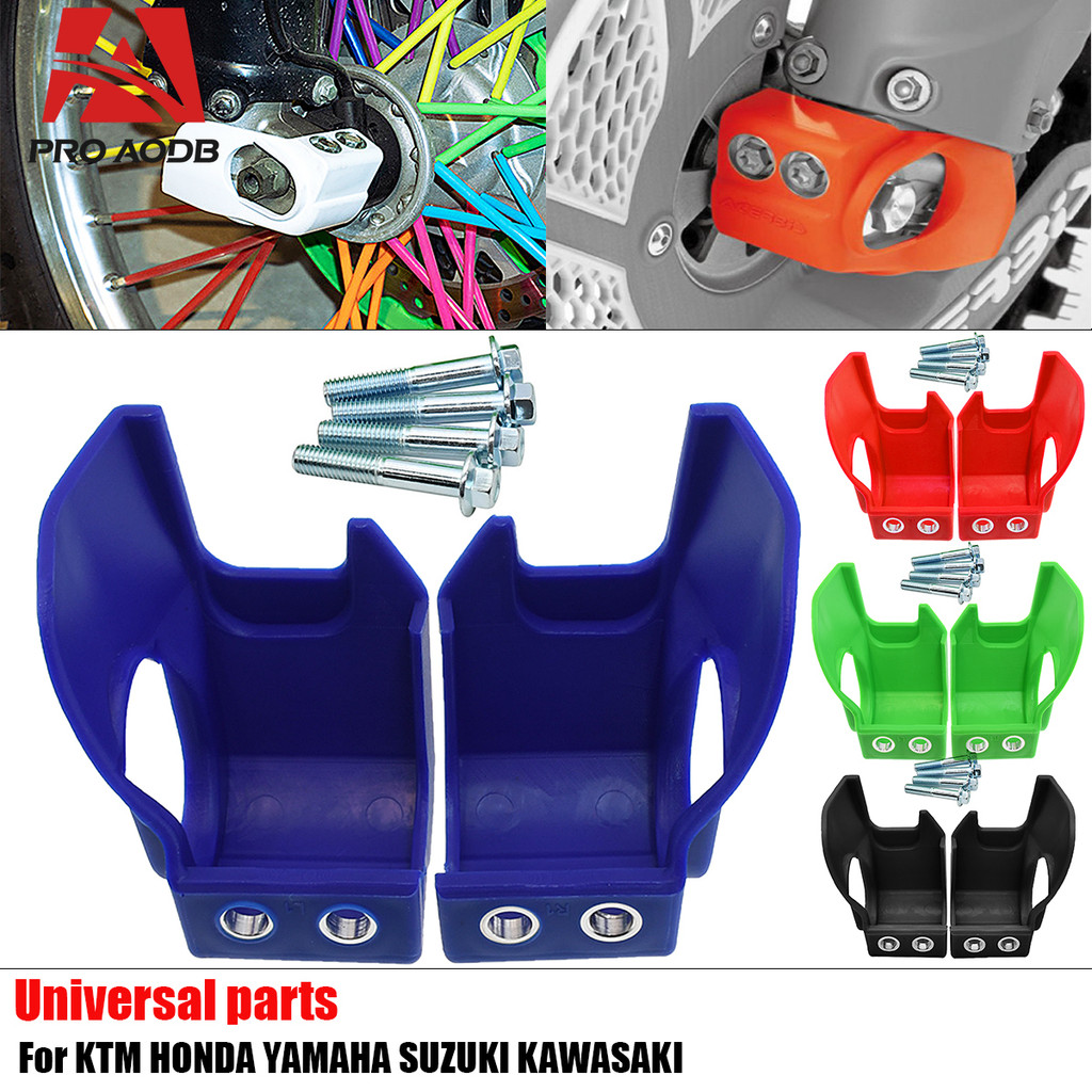 Motorcycle Fork Bottom Shoe Guard Cover Protector For Yamaha YZ 125 250 WR125 250 HONDA CRF 250RX 30