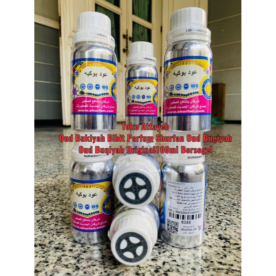 Oud Bukiyah Bibit Parfum Shurfan Banafa Oud Buqiyah Original 100ml Bersegel - Banafa For Oud Bukiyah