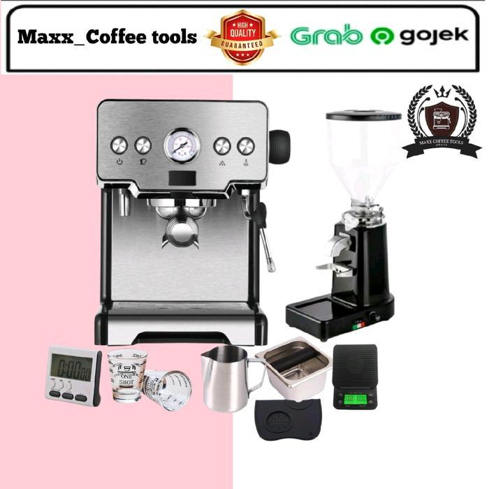 Paket Mesin Kopi  espresso | Ferratti ferro 3605 - grinder 019+tools