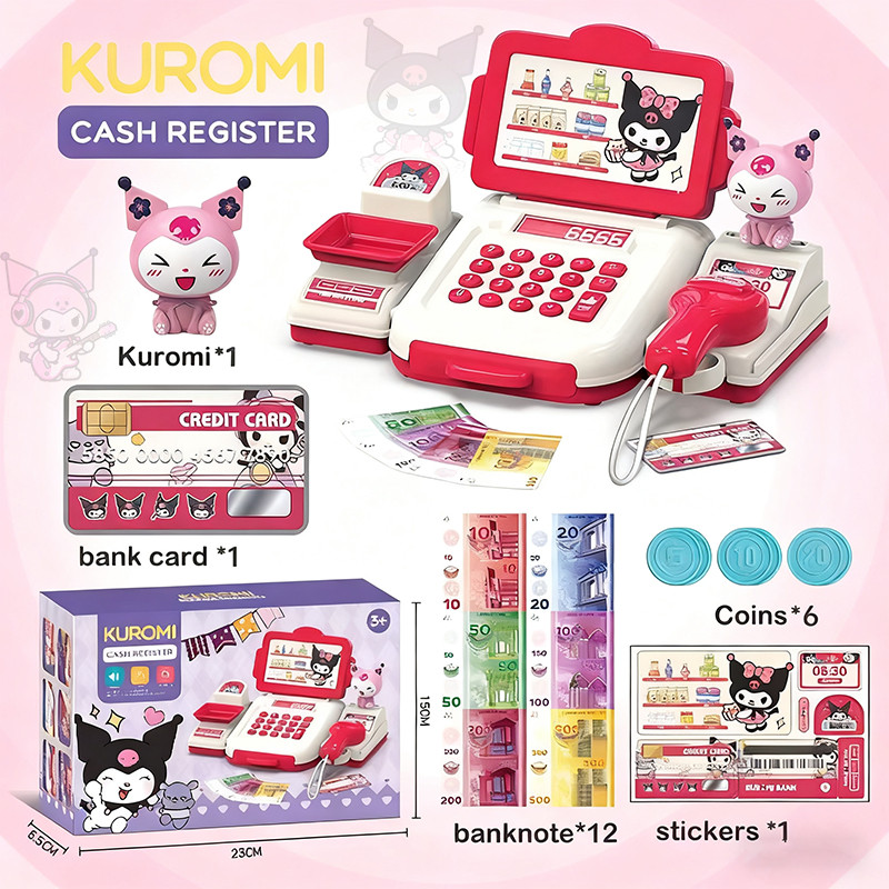 Mesin Kasir Mainan Simulasi supermarket Mesin Kasir Belanja Mainan Cashier Machine Toys Mainan Anak