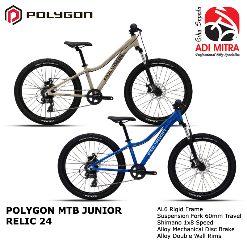 Polygon Relic [24 inch] Sepeda MTB Anak