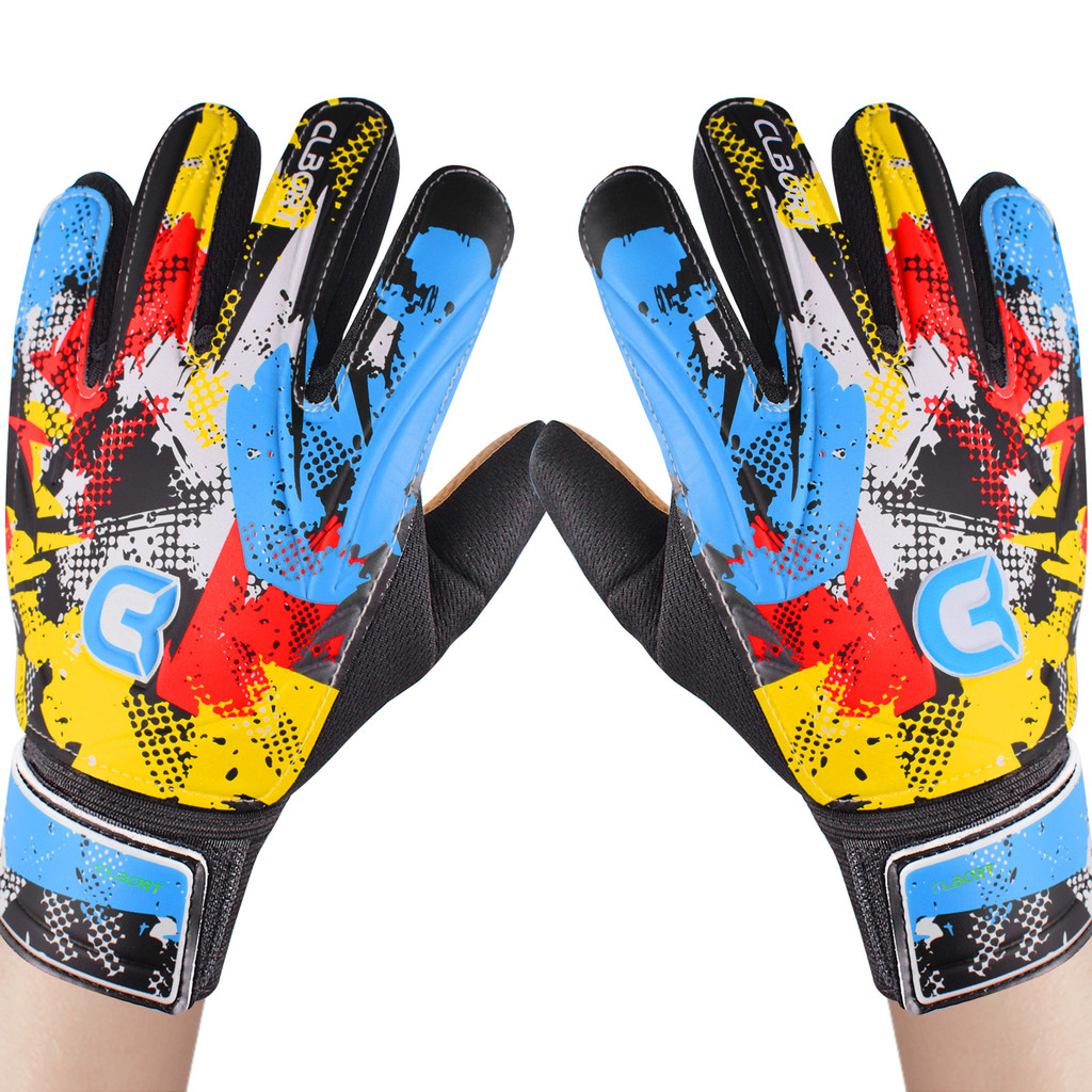 Soccer Goalkeeper Gloves, Graffiti Style Goalkeeper Gloves With Strong Grip, Non-Slip Soccer Gloves