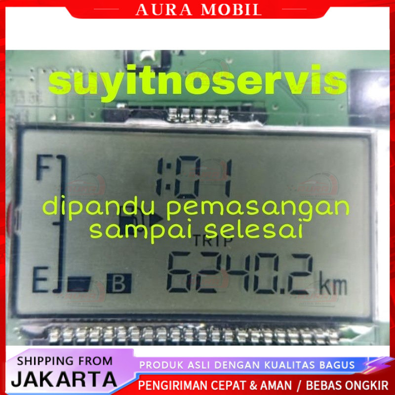 LCD Avanza Xenia Speedometer Pin 22 +5 Tahun 2012-2021 -Aura Mobil
