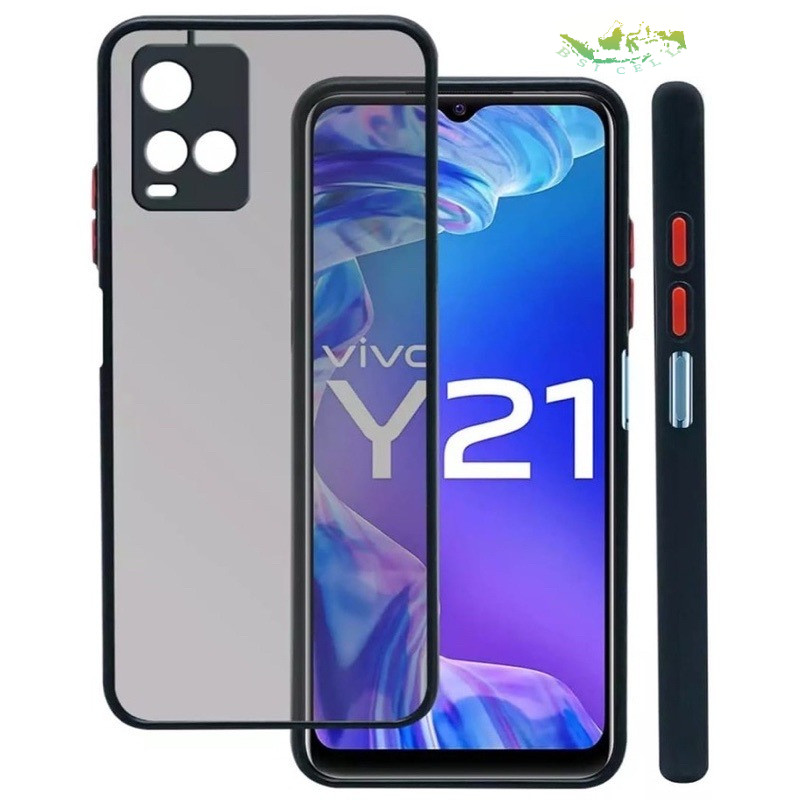 Case Vivo Y21 Y21s Y21A Y21T V2111 V2110 V2149 V2131 Softcase Pelindung hp Vivo