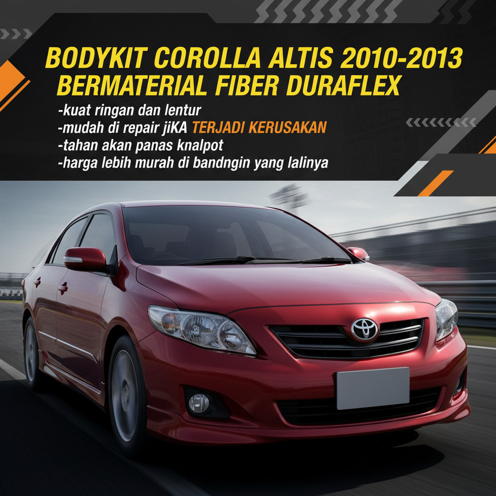 bodikit bodykit Toyota Altis 2008 2009 2010 BODY KIT COROLLA ALTIS