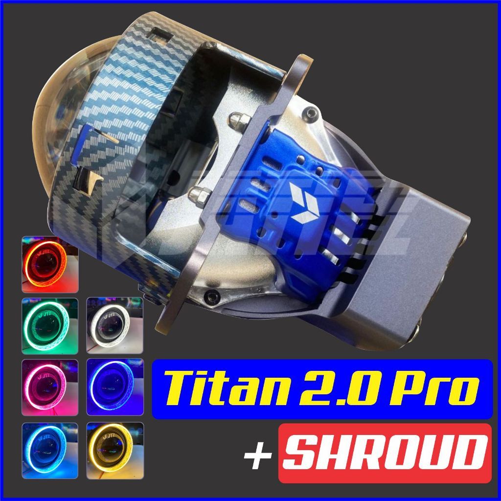 JTZ Titan Pro 2.0 - Biled JTZ Titan Pro 2.0 Dual Prism Blue Lens