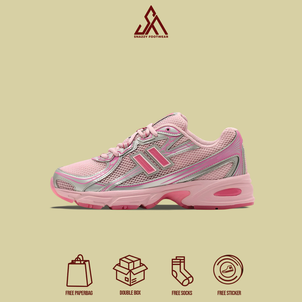 Sepatu Sneakers New Balance 740 Atmos Pink Vacation 100% Original Unisex