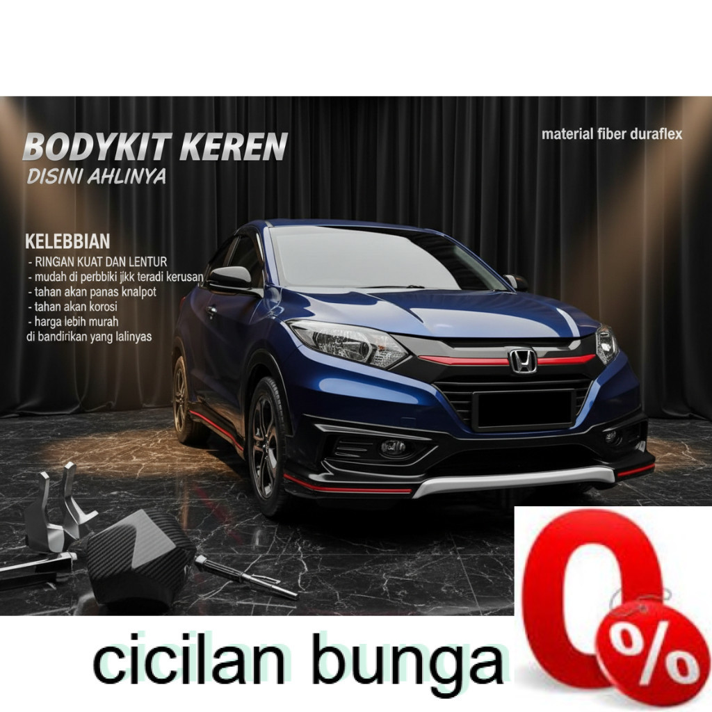 cicilan 0% BODYKIT HRV MUGEN 2015 2016 2017