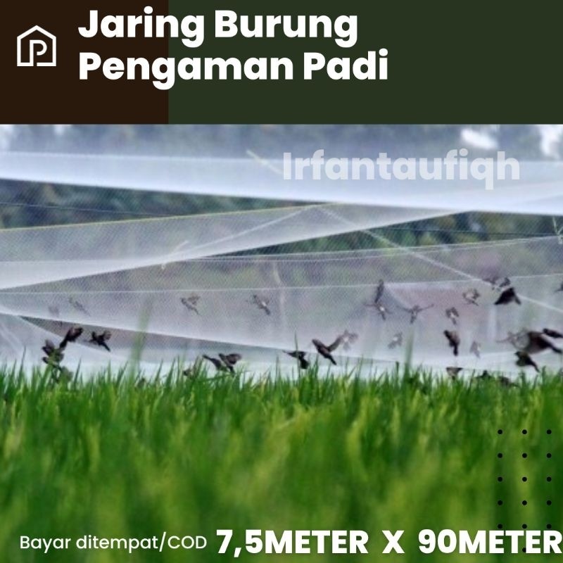Jaring Burung Emprit /Jaring Burung / Pengaman Padi