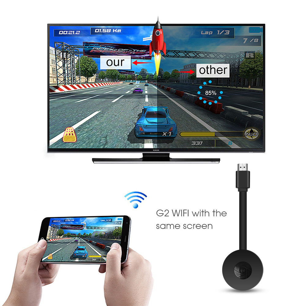 TV Stick G2 TV Dongle Receiver For MiraScreen Support HDMIcompatible For Miracast HDTV splay Dongle 