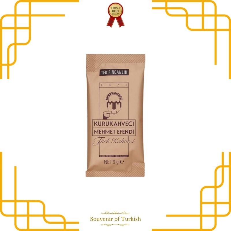 [KOPI IMPORT] Turki Kurukahveci Mehmet Efendi Sachet (Original 100%)