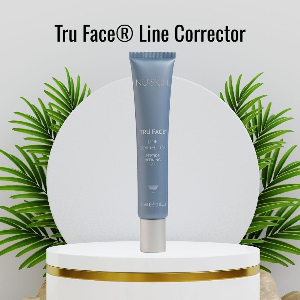 Serum Fokus Kerutan / Tru Face Line Corrector 30ml - Spot Treatment Anti-Aging, Tekstur Rich, Bekerj