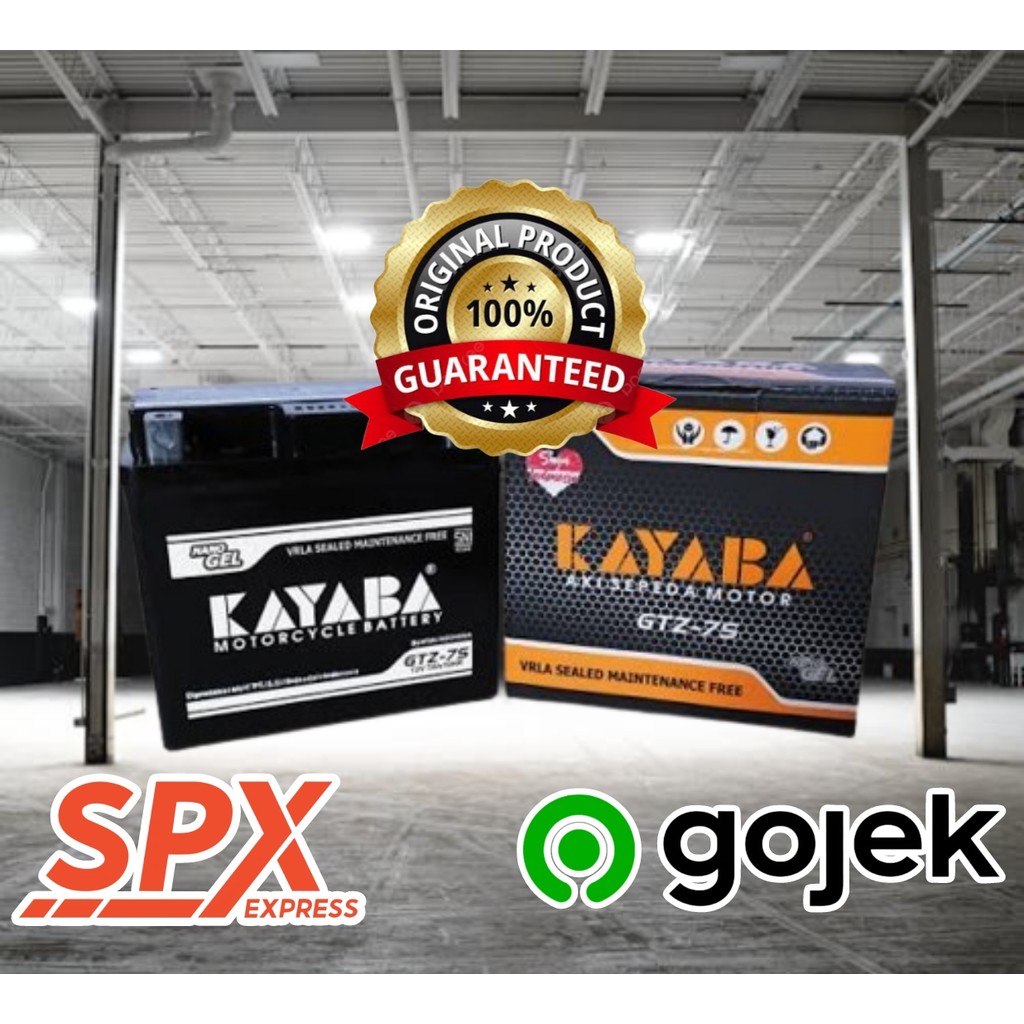 KAYABA Gel-Pro DryPlus GTZ7S (7Ah) (Atau: Aki Kering Gel Kayaba GTZ7S / Accu Kayaba GTZ7S 12V 7Ah
