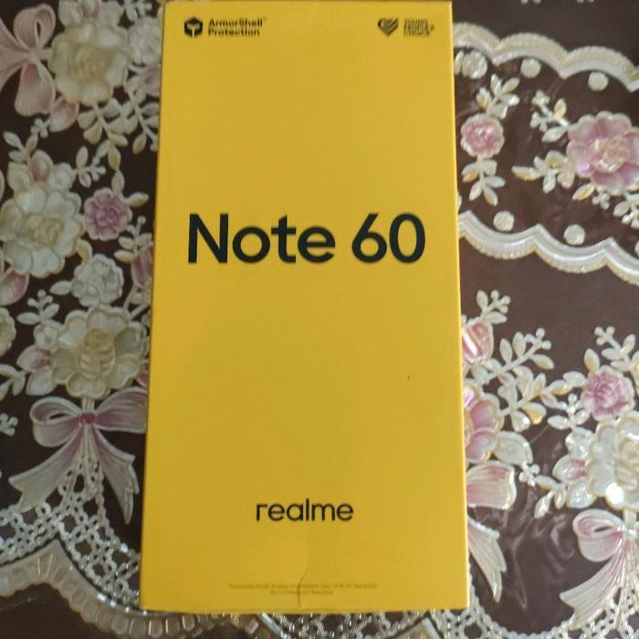 Realme note 60 ram 6/128 hp baru buka dus
