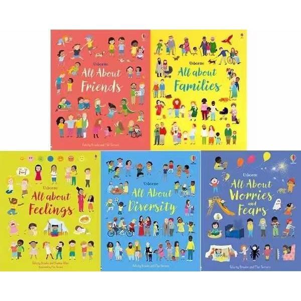 Usborne All about Feelings-Perbuku