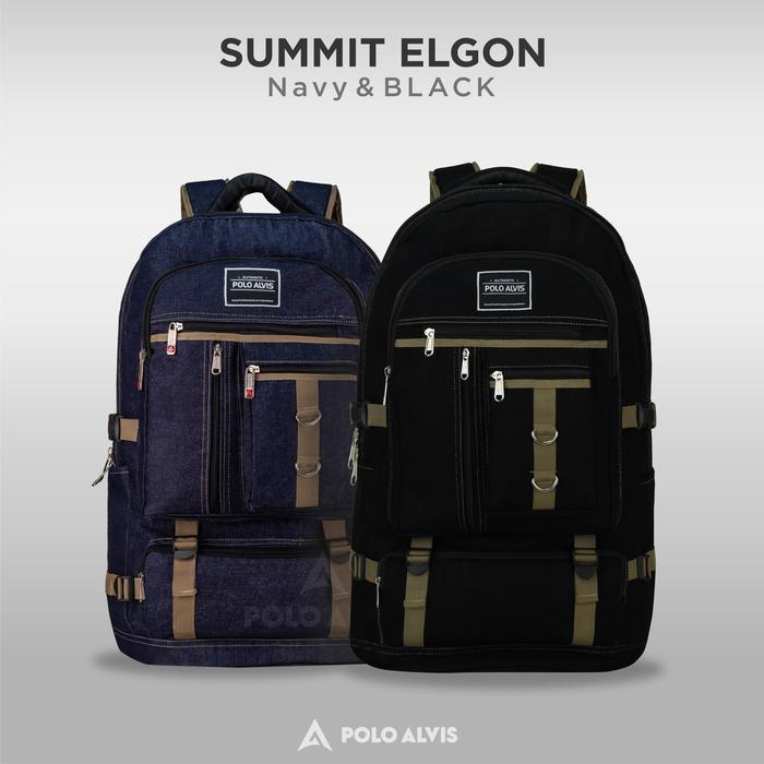 Promo POLO ALVIS - Summit Elgon Tas Gunung Ransel Besar Muat Banyak Pakaian Cocok untuk Travel Mudik