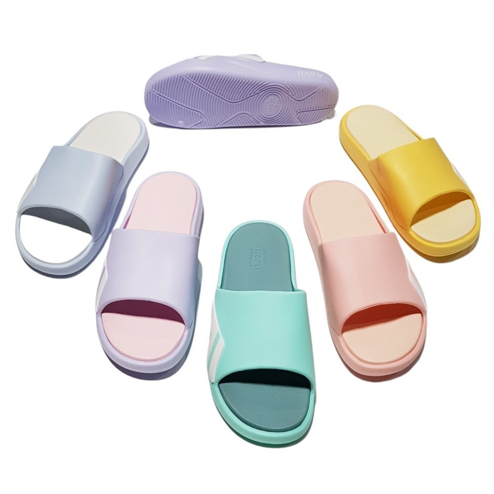Luofu Sandal Kokop Jelly Karet Wanita E6213-E15CW (G2) Luofu Import