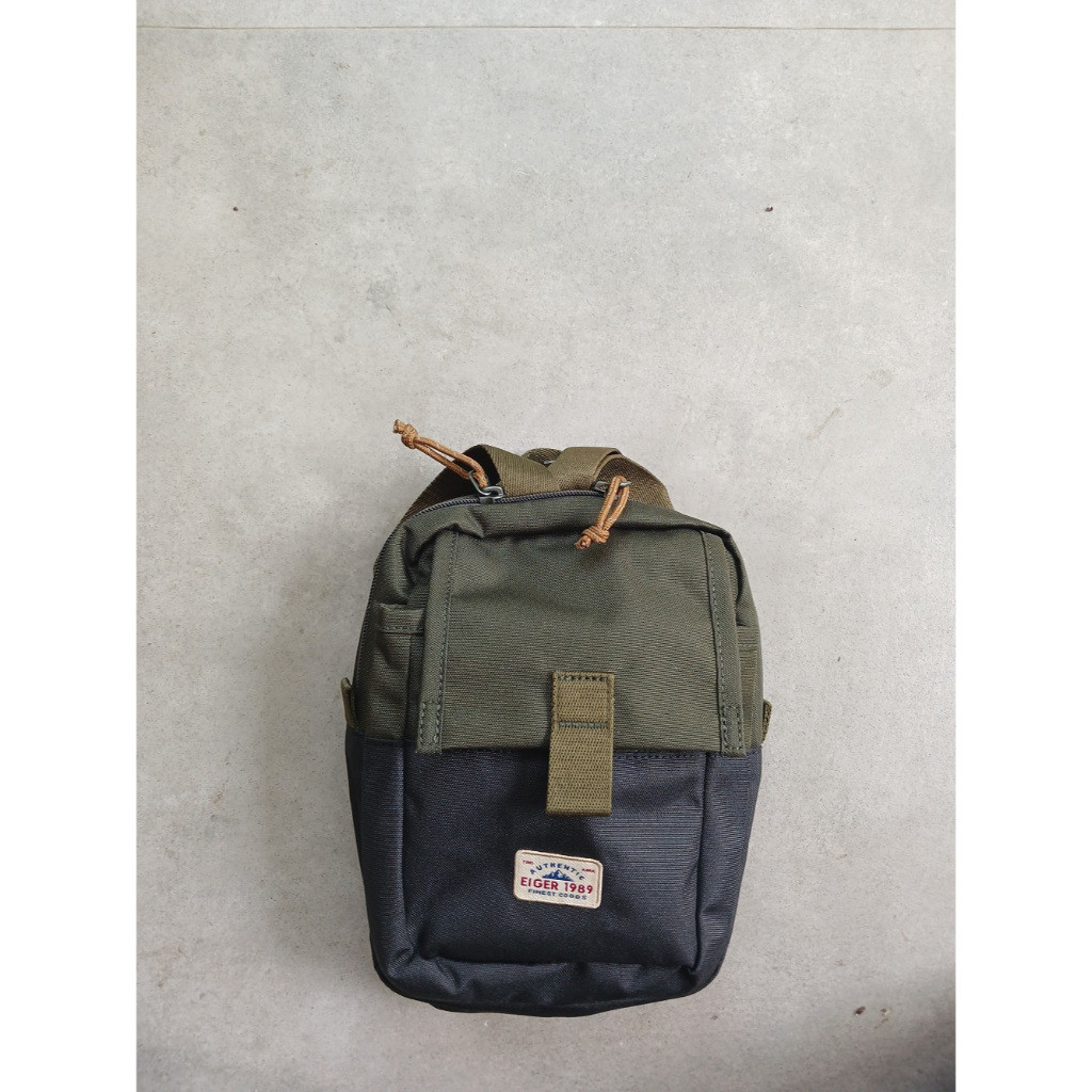 PROMO Promo Tas Selempang Eiger1989 Wanderdrift 3.1 Pouch Warna Hitam - AZ32 Tas Selempang ShoulderB