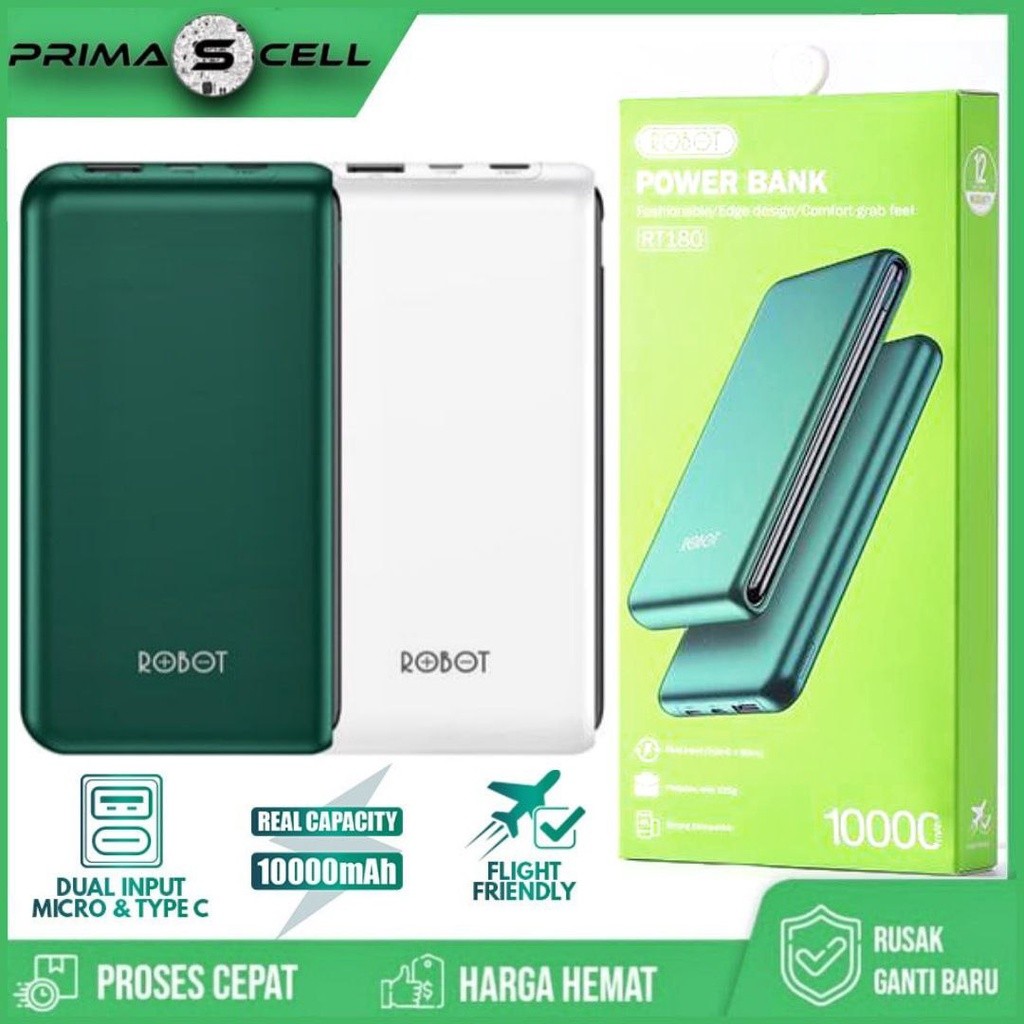 POWERBANK ROBOT RT180 10.000MAH