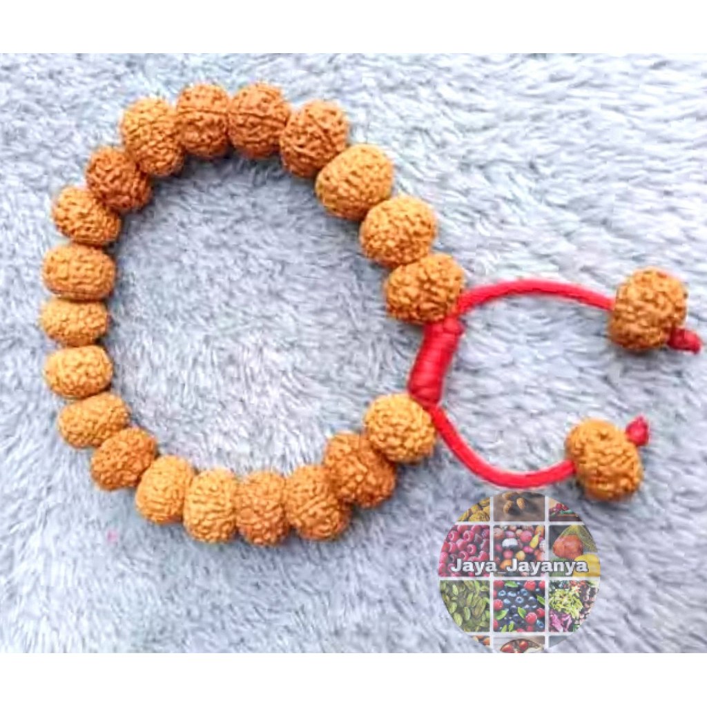 Gelang Jenitri Rudraksha Mukhi 7 Garis 7