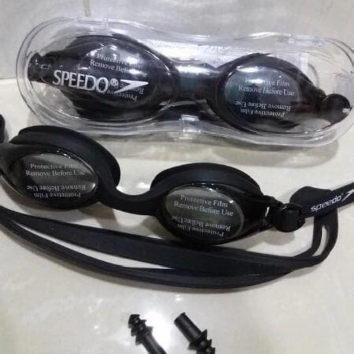 Paket Renang Sepatu karet Speedo + Kacamata Renang Speedo