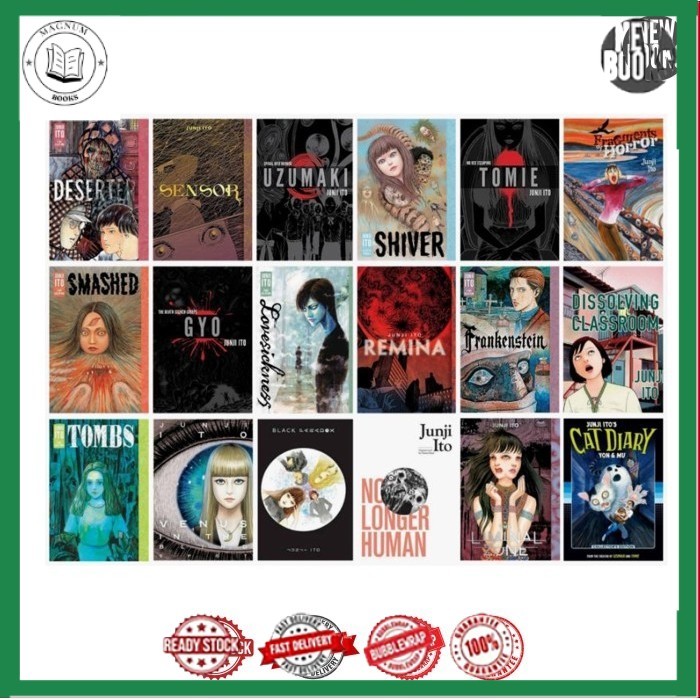 junji ito manga (English)