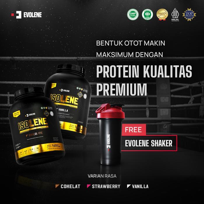 promo Isolene Evolene 50 Sachet - Suplemen Fitness - Suplemen Workout - Whey Protein Isolate - ISO S