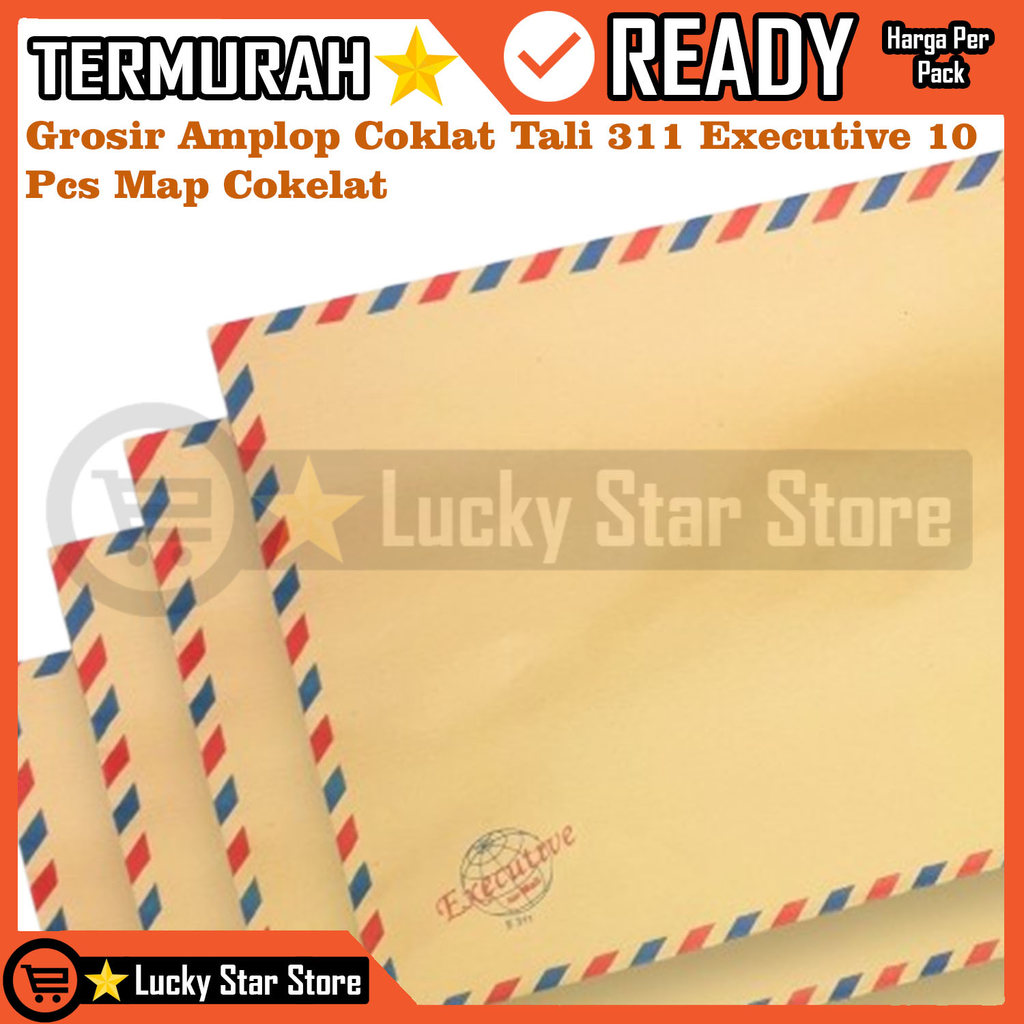 Grosir Amplop Coklat Tali 311 Executive 10 Pcs Map Cokelat Dokumen Lamaran Kerja Folio F4 Paper Craf