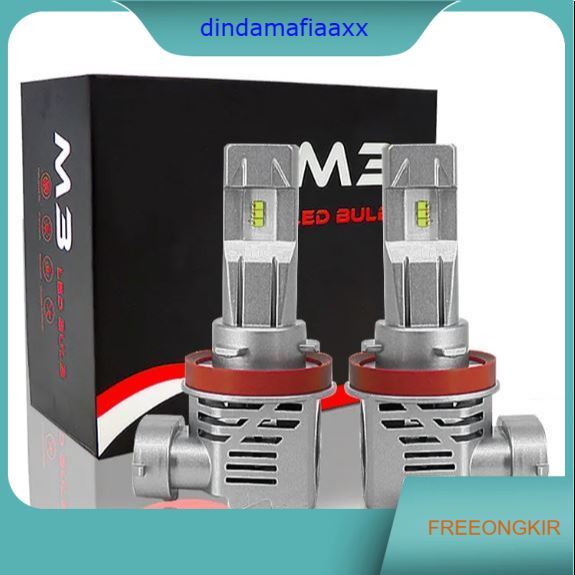 Lampu LED Mobil M3 ZES Chip H4 H11 Ultra Bright 60W