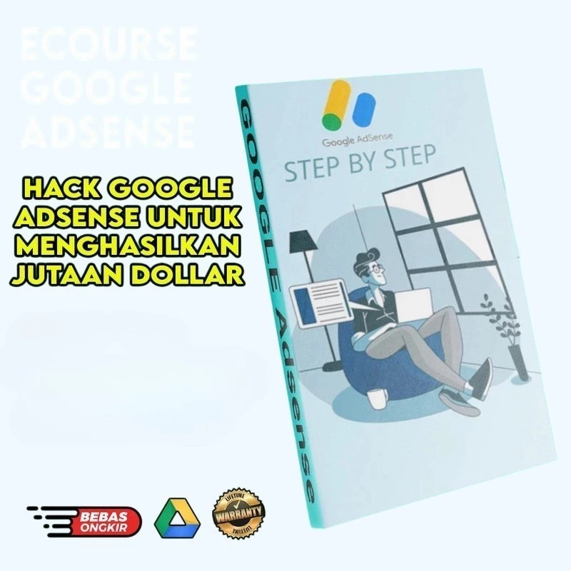 ECOURSE HACK GOOGLE ADSENSE UNTUK MENGHASILKAN CUAN DARI WEBSITE