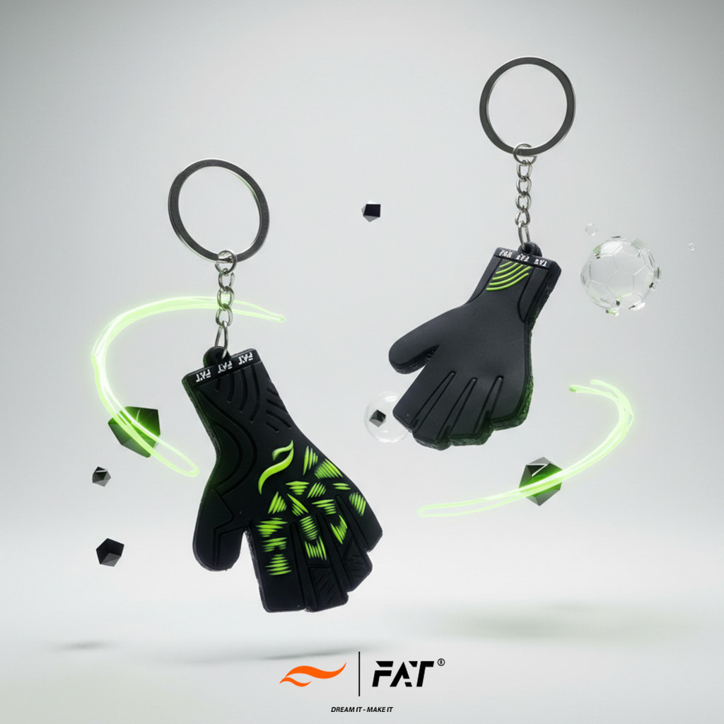 KEY CHAIN FAT ALTUS VERTO - BLACK (GANTUNGAN KUNCI SARUNG TANGAN KIPER)