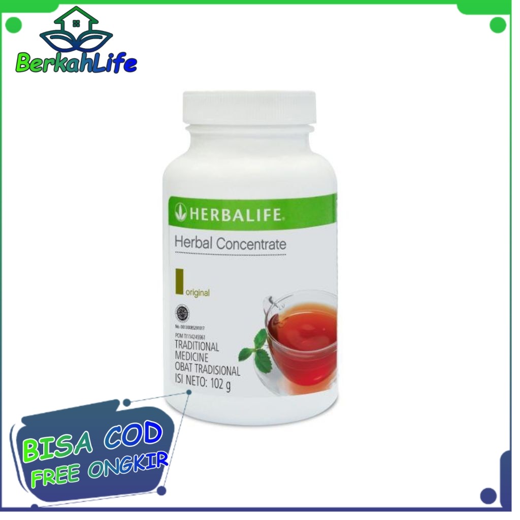 Herbalife Original 100% Teh Instan Penurun Berat Badan HERBALIFE THERMOJETIC CONCENTRATE TEA THERMO 