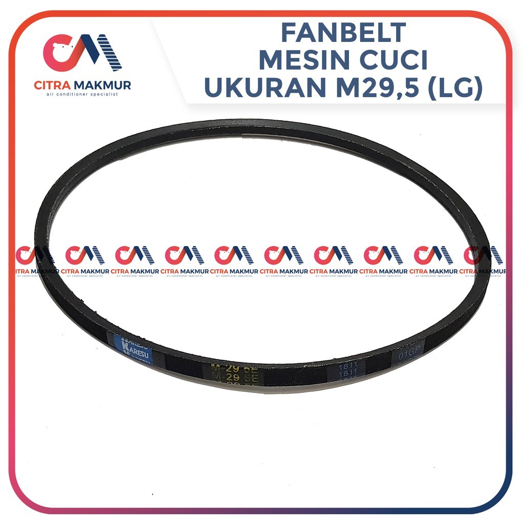 Vanbelt M29.5 Mesin Cuci LG Sharp Fan Belt Fanbelt Vbelt M 29.5 o-710 Universal