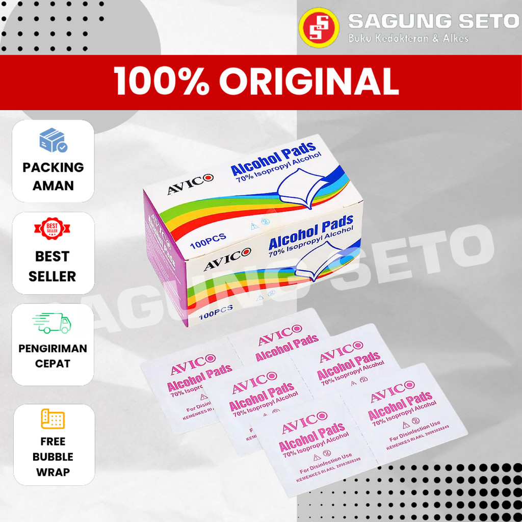ALKOHOL AVICO PADS ALKOHOL SWAB