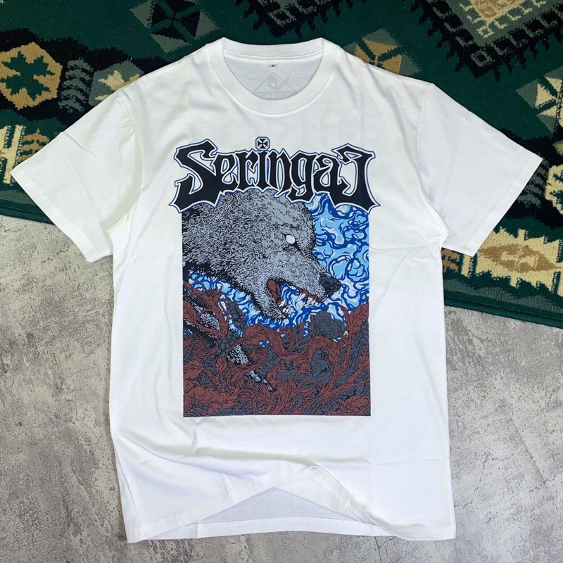 (COD) COD Original Kaos Band #Seringai “Prey” BAJU DISTRO DEWASA