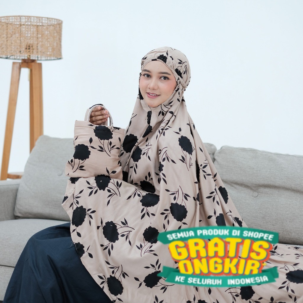 MUKENA RAYON DEWASA ADEM | MUKENA BALI TARAWIH DEWASA AESTHETIC SIMPEL MOTIF BUNGA| MUKENA TRAVELING