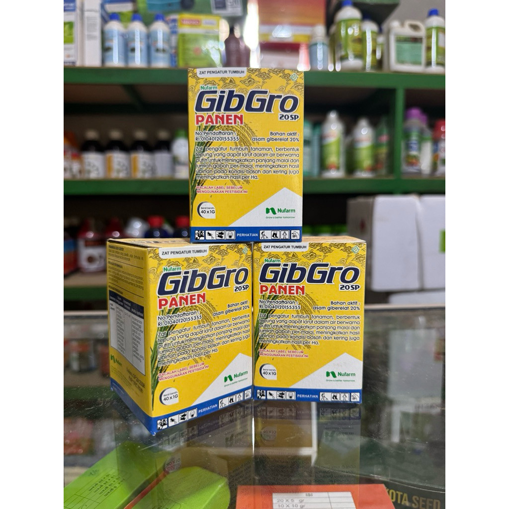 Gibgro Panen 1 Kotak Isi 40 Bungkus - ZPT GIBGRO PANEN