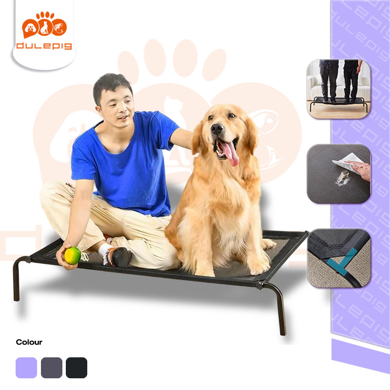 GENAOLSHOP Tempat tidur Anjing mesh Tempat Tidur Anjing Tidur anjing besar Tempat tidur hewan peliha