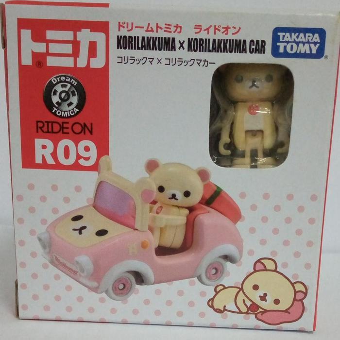 Takara Tomy Dream Tomica Ride On R09 Korilakkuma Car
