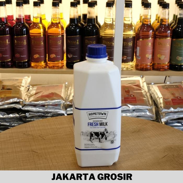 Diskon Spesial Ramadhan Susu Hometown 2L / 3L | Premium Fresh Milk Home Town Susu Sapi Murni