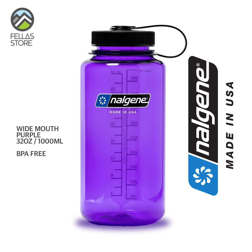 Nalgene - Wide Mouth 1L Purple