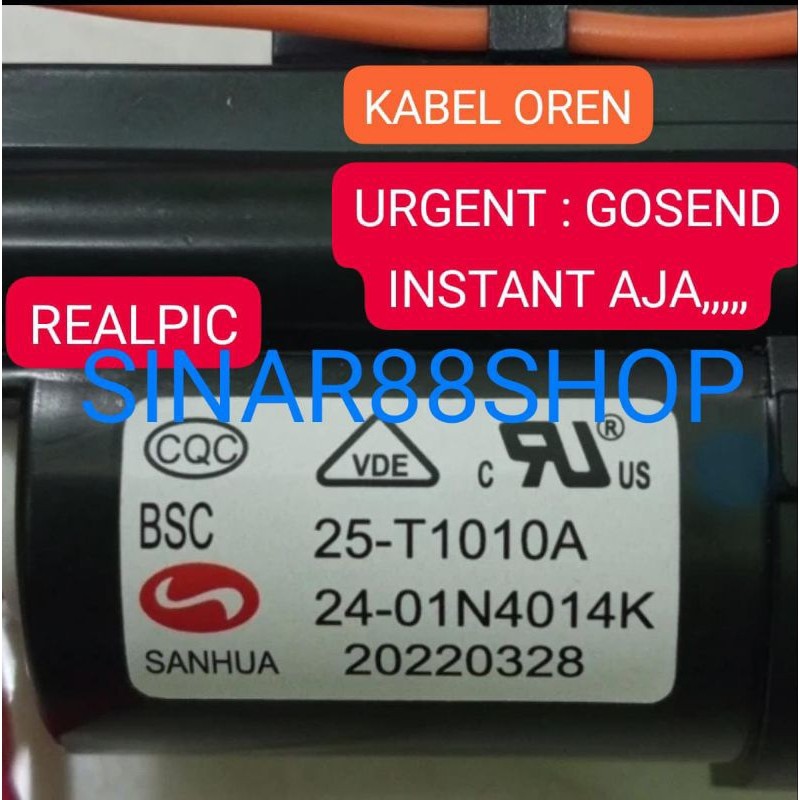 ASLI ORI BSC25-T1010A BSC25-N0832 BSC 25-T1010A 25 T1010A 24-01N4014K 24 01N4014K SANHUA ORIGINAL FL