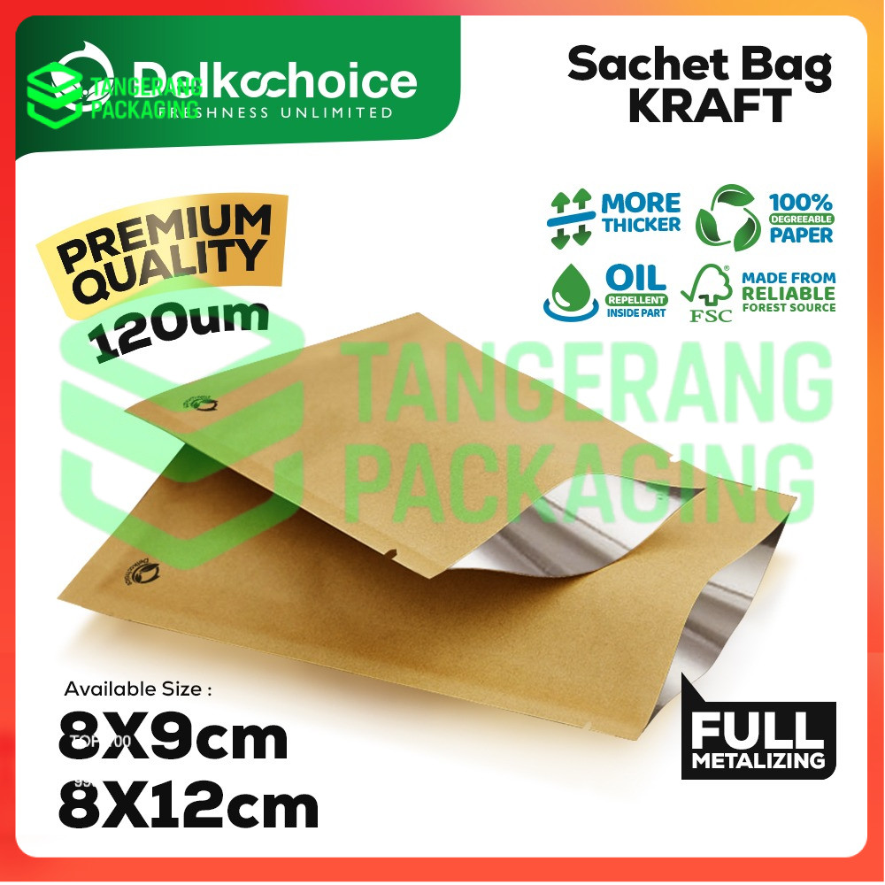 Kemasan Sachet Kraft Bag Kraft Paper Saset Drip Bag Coffee