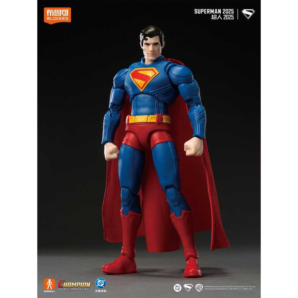 BLOKEES FIGURES SUPERMAN SUPER MAN DC 2025 KRYPTO DOG CHAMPION CLASS ACTION FIGURES DC SUPERMAN 2025