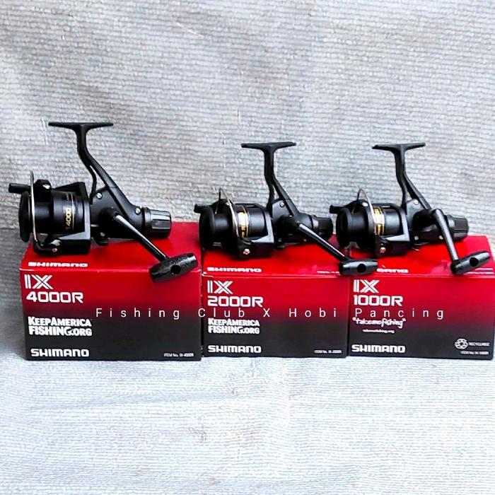 Reel Shimano IX 1000 R 2000R 4000 R, Drag Belakang. Limited Edition Ikan Mancing - 1000 R