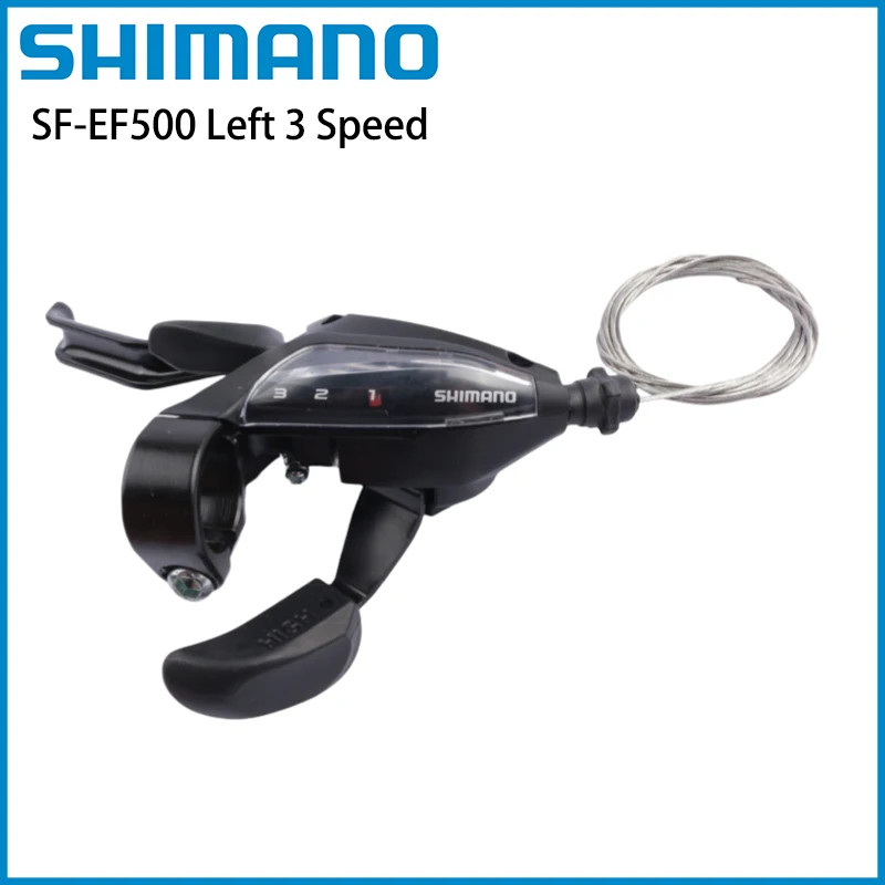 SHIMANO ST-EF500 3s 7s 8s Tuas Rem & Pemindah Gigi EZ FIRE PLUS 21 kecepatan 24 kecepatan MTB Sepeda
