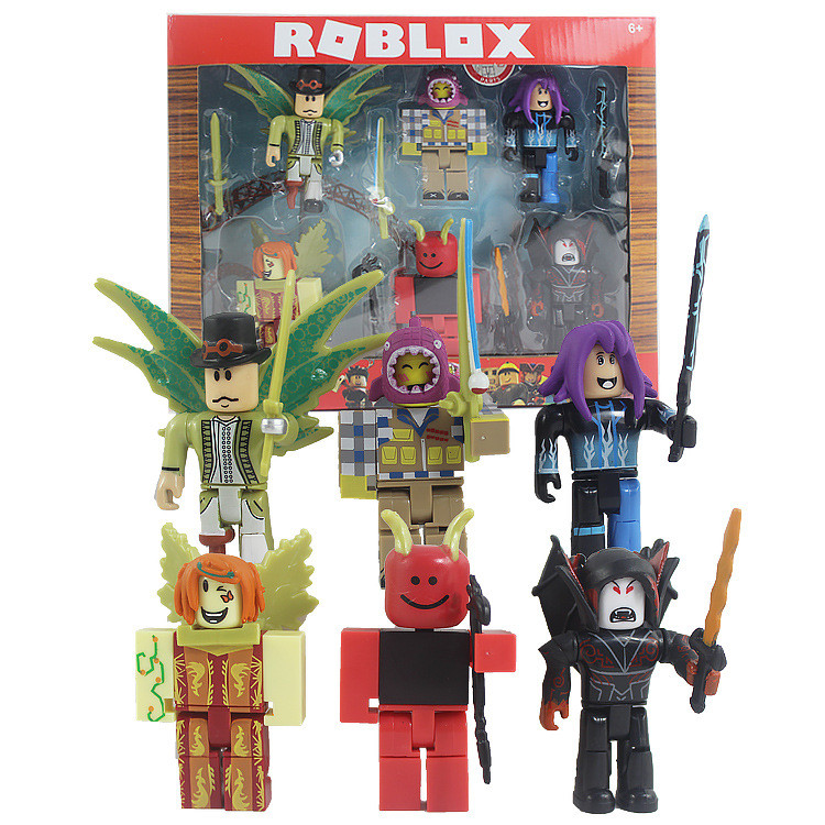 Roblox Action Figure Set Building Block Toys with Assorted Accessories Kids Educational Toy Birthday