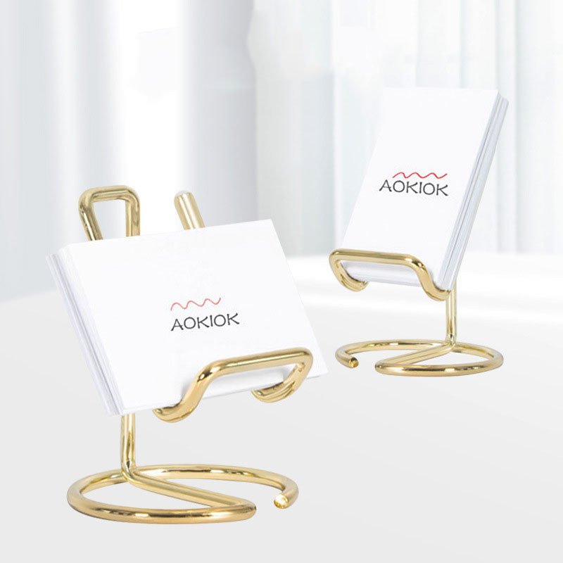 Business Card Holder Desktop Business Card Holder Sign Holder splay Stand Business Card Storage BQ05